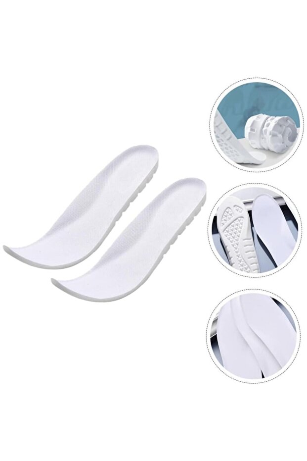 ElastiX Super Comfortable Insoles, White, Size 43 - 3