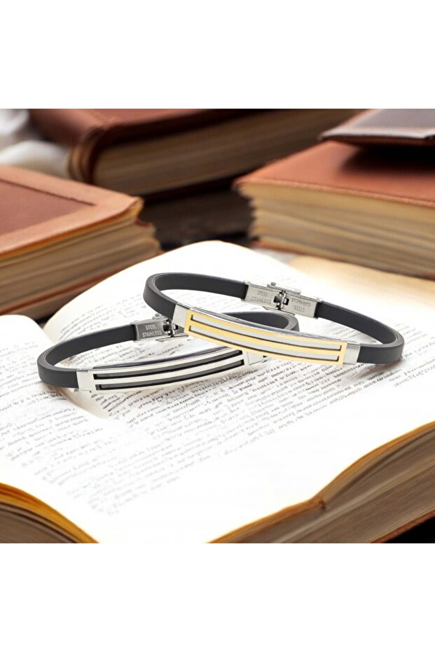 سوار فولاذي منقوش 3183SCB027 - 2