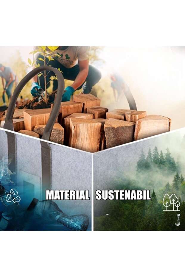 Multifunctional Laundry Basket Flippy, Gray - 4