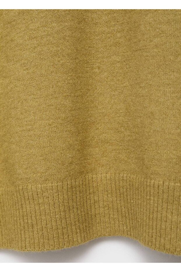 Übergroßer Pullover mit Rippendetails - 8