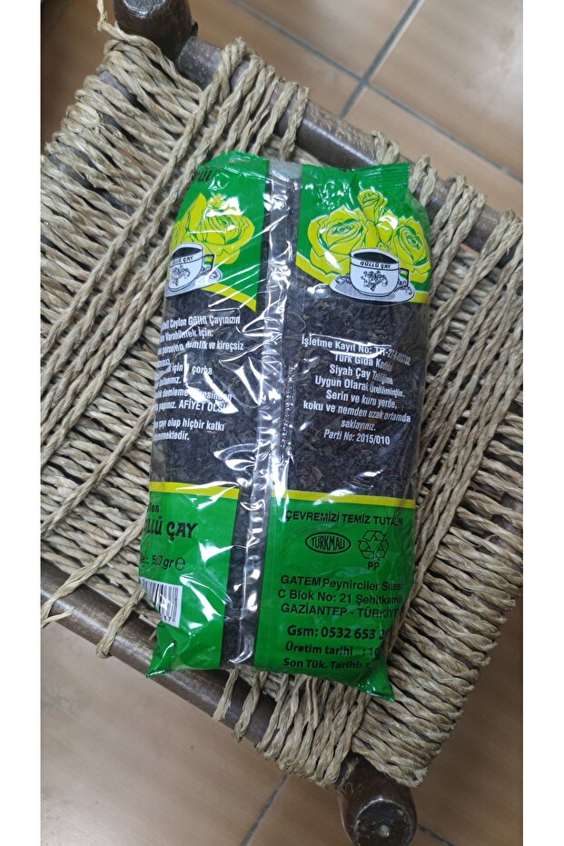 İthal Seylan Güllü Siyah Çay 500 Gr. - 2