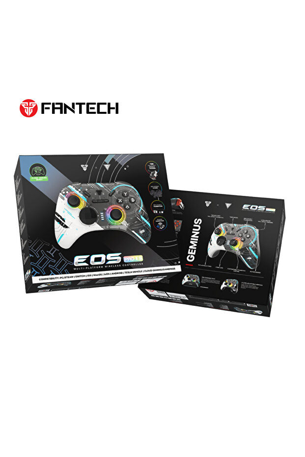 Fantech EOS Pro Professional Controller with Mechanical Buttons and Programmable Backlight for XBOX/PC/PS4/Nintendo - 4