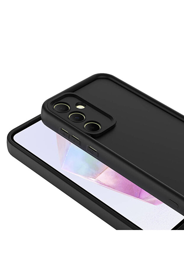 غطاء حماية للكاميرا لهاتف جالاكسي A55 من ECRZ بتصميم الأناناس - لون البرقوق - 8