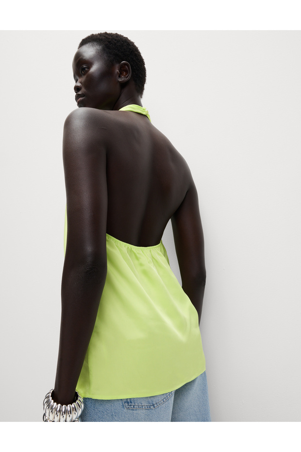 Edit Halter Yaka Bluz - 5