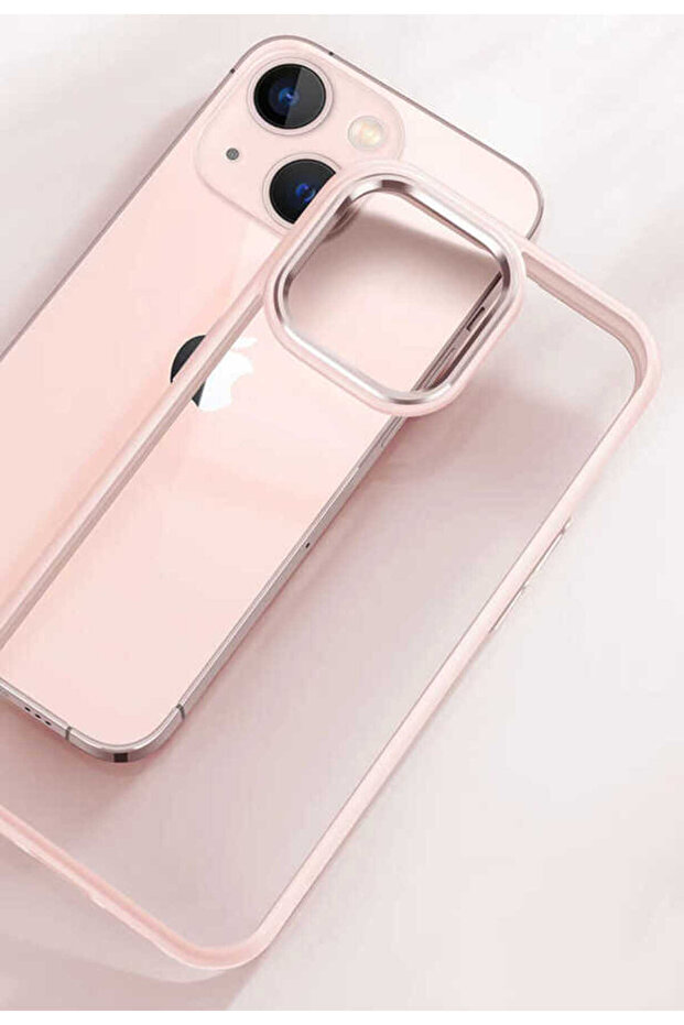 حافظة ECRZ متوافقة مع هاتف iPhone 13 Pro - باللون الأحمر - 5