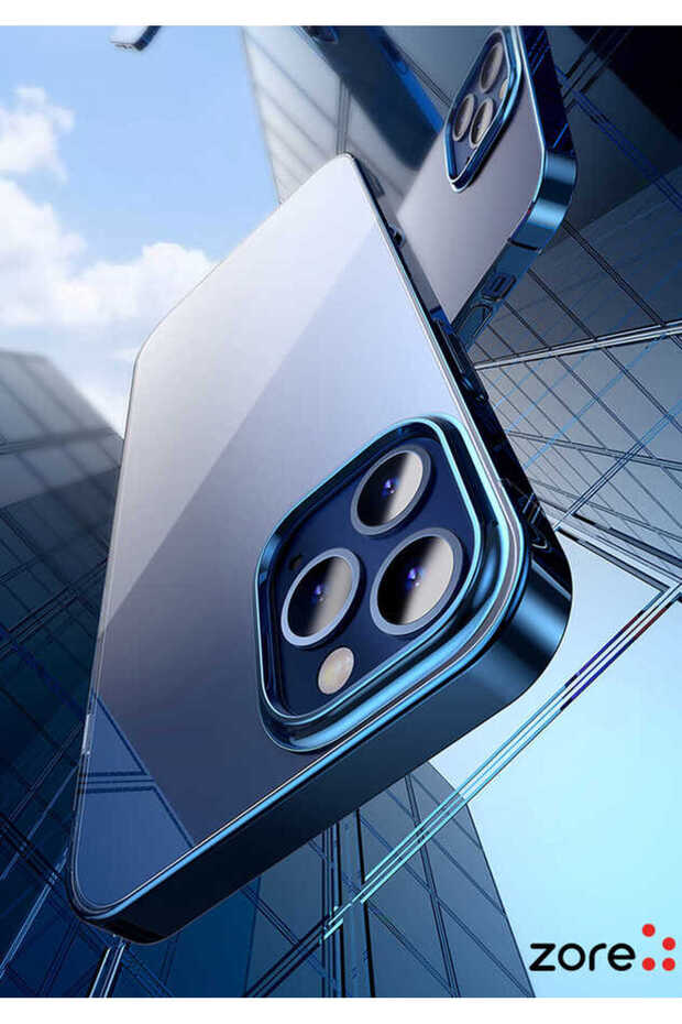 حافظة ECRZ Pixel متوافقة مع هاتف iPhone 12 Pro Max - أحمر - 6