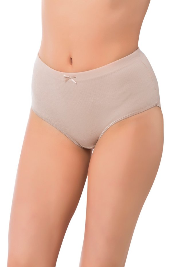 10 Pieces Striped (Derby) Bato High Waist Women's Panties 100% Cotton