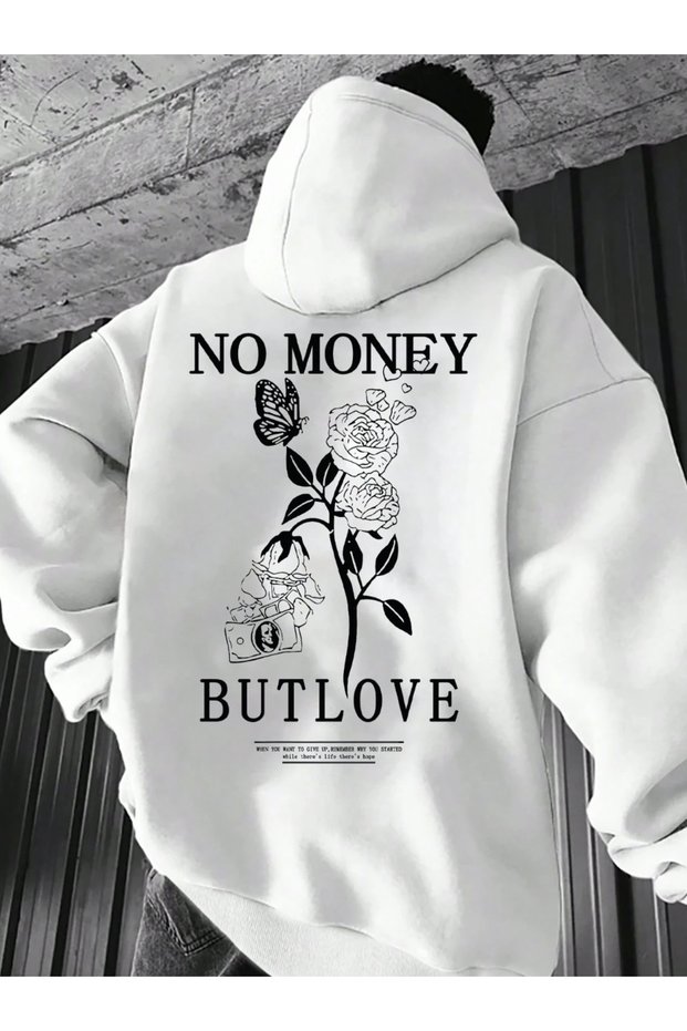 Unisex Men/Women Butlove Star Colorful Custom Printed Cotton Oversize Hooded Sweatshirt