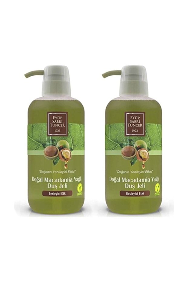 Natural Macadamia Oil Shower Gel 600 ml X 2