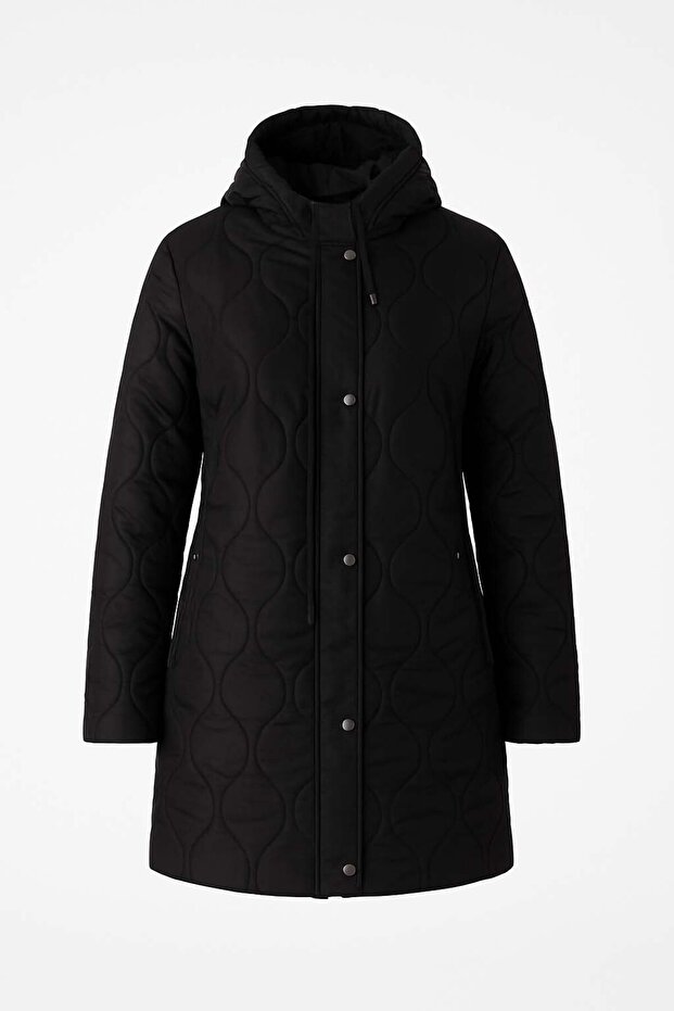 Siyah Kadın Mont 4 - 1