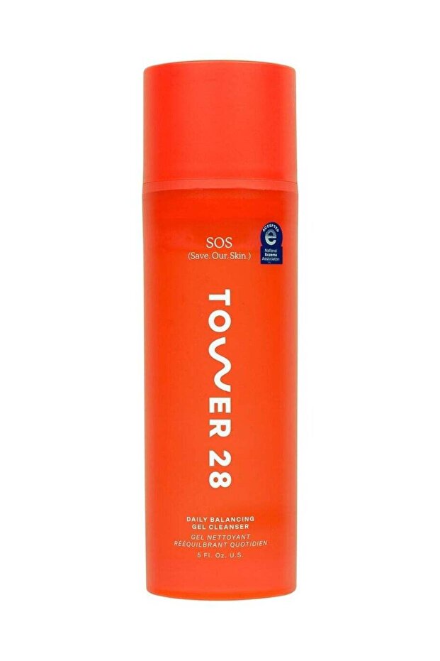 Tower 28 Gentle Moisturizing Cleansing Gel & SOS Makeup Remover 150ml – Hydrating Face Cleanser fo