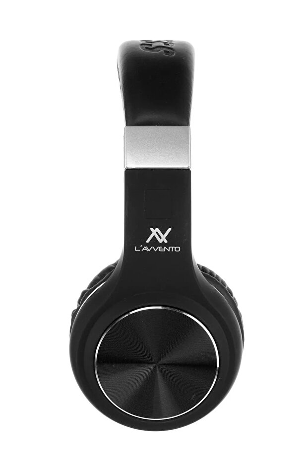 سماعة رأس لاسلكية، بلوتوث، قابلة للطي، لون أسود - 2