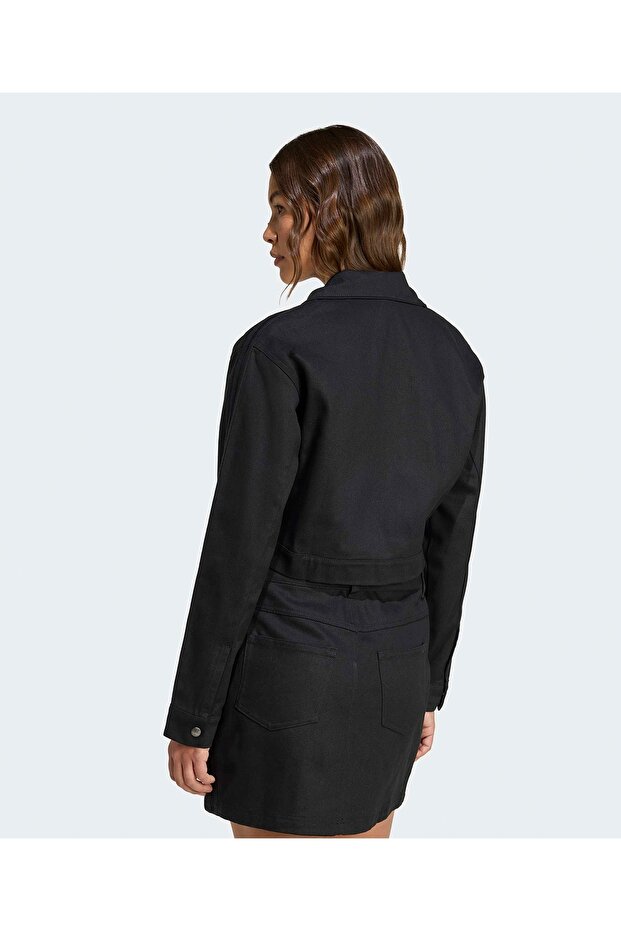 Firebird Twill Crop Track Top - 2