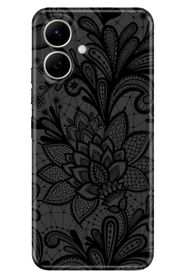 Spark Go 2 (Km4) Compatible Case Colorful Silicone Printed Tpu Mandala Rose