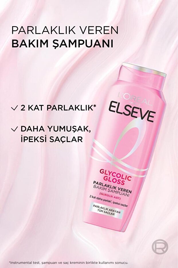 Glycolic Gloss Parlak Veren Saç Bakım Rutini Seti: Şampuan, Saç Kremi, Bakım Spreyi - 4