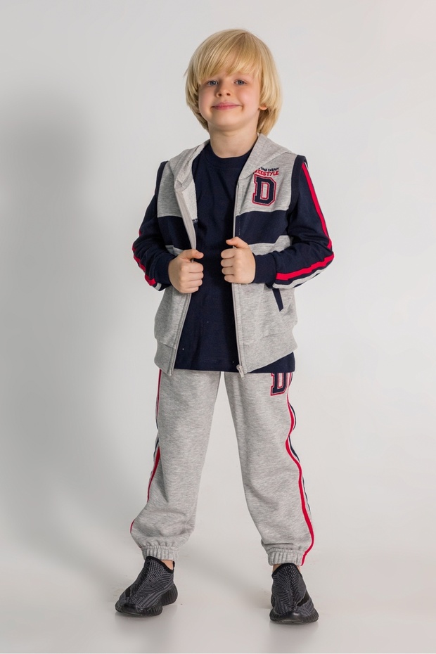 Boy's Vest 3-Piece Tracksuit Set