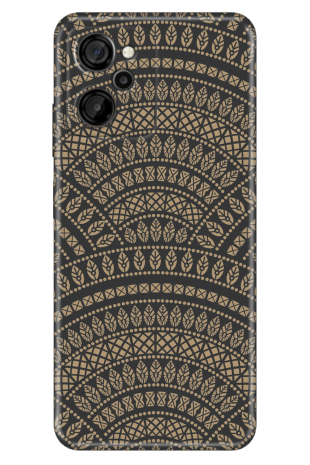 Casper Via M40 - M45 Compatible Case Patterned Silicone Printed Cover Matte Mandala