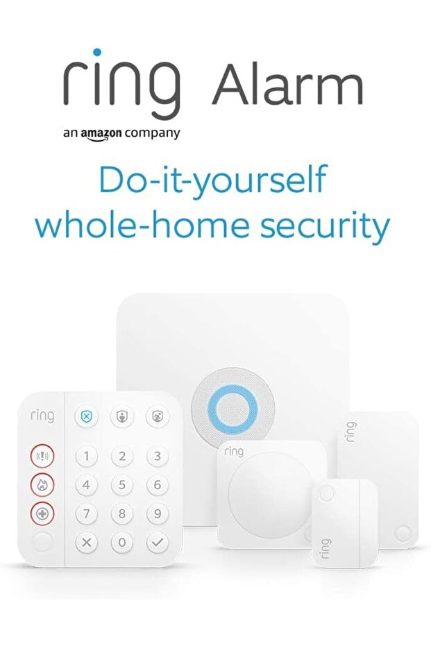 Alarm 5 Piece Kit (2nd Generation) by Amazon – home security system with optional Alarm Calls - 1