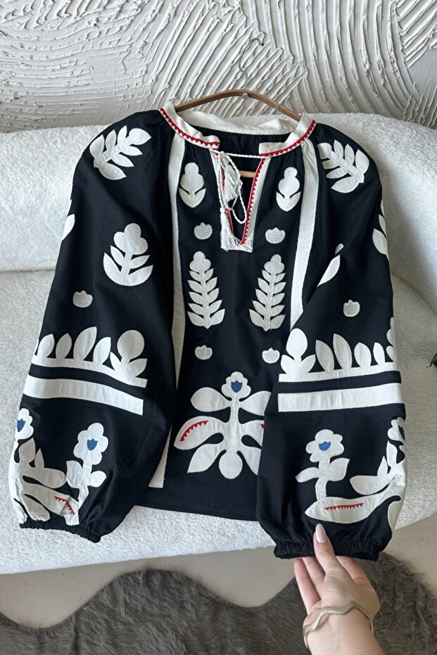 Zerda Siyah Bluz - 2