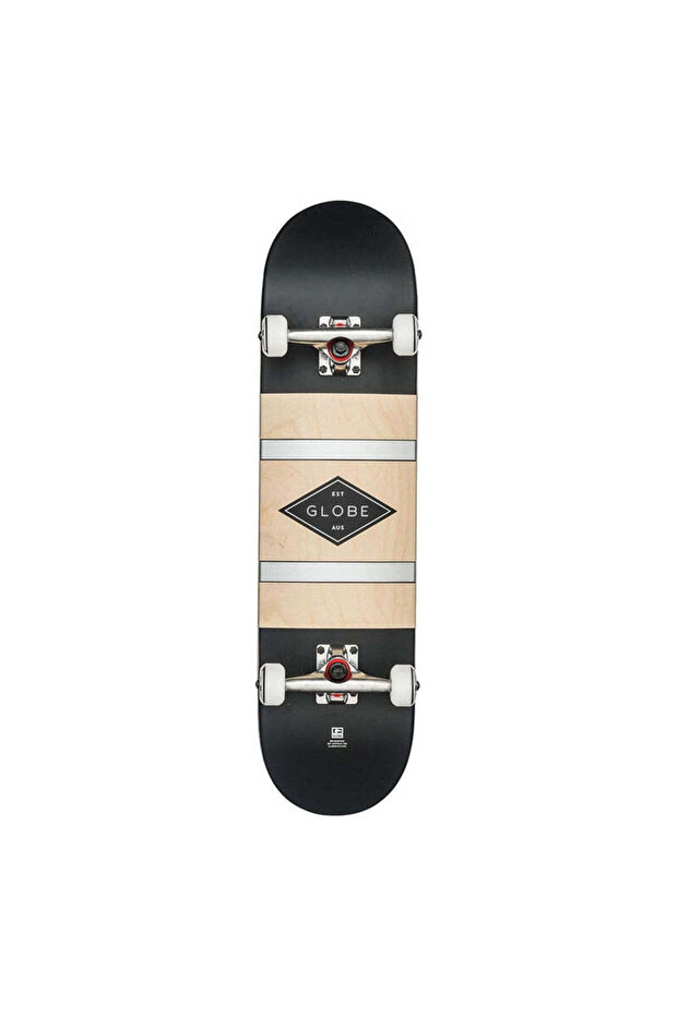 G1 Diablo 2 Black/Silver 8.0FU Skateboard