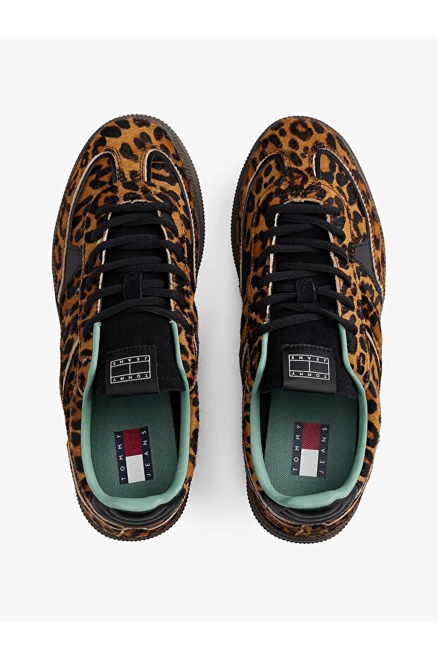 The Greenwich Edge Leopar Desenli Kadın Sneaker EN0EN029040K7 - 8