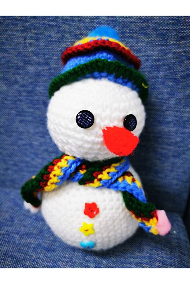 Crocheted Snowman - 1