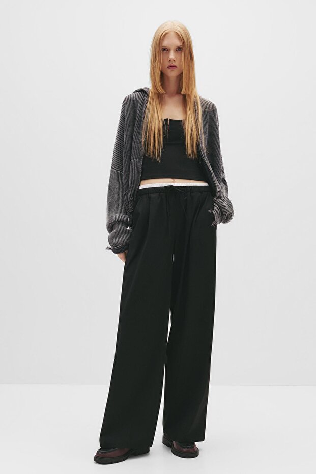 Boksör belli jogger pantolon - 5