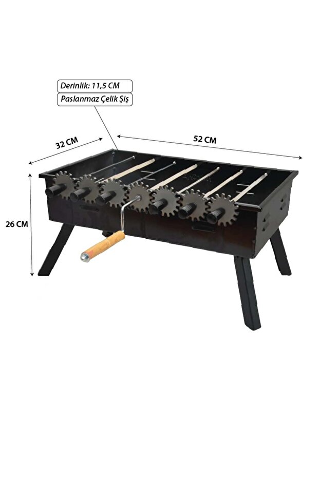 ÇEVİRMELİ KARA MANGAL - 5