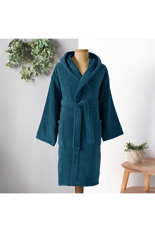 Bathrobe - Multicolor - Plain - 1
