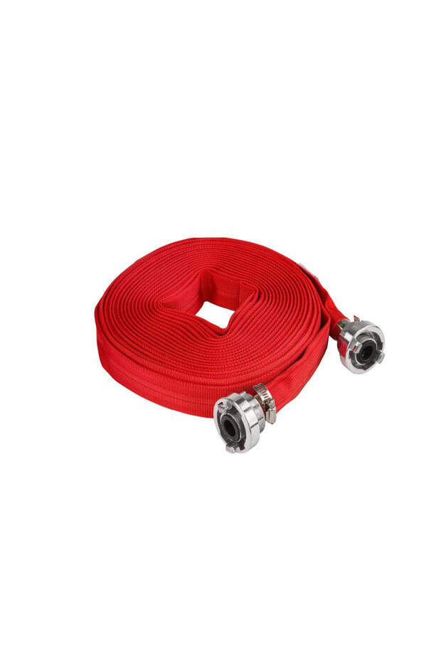 Fire Hose with Quick Connector, 1", 20 m, 8 bar, Red Technic RTWS0065 - 4
