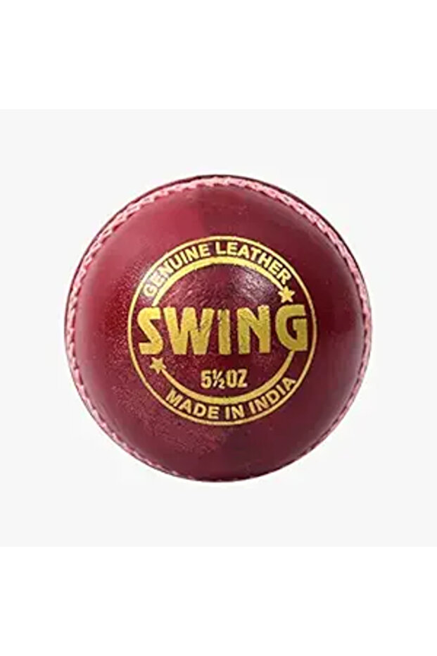 Swing Leather Cricket Ball (Red)