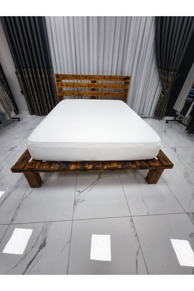 Livoria Home 100% Cotton Liquid-Proof Full Edge Protected Fitted Single, Double Size Mattress Protector