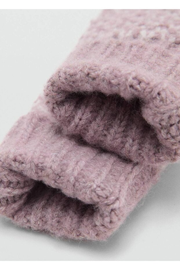 Karma örgü eldiven - 1