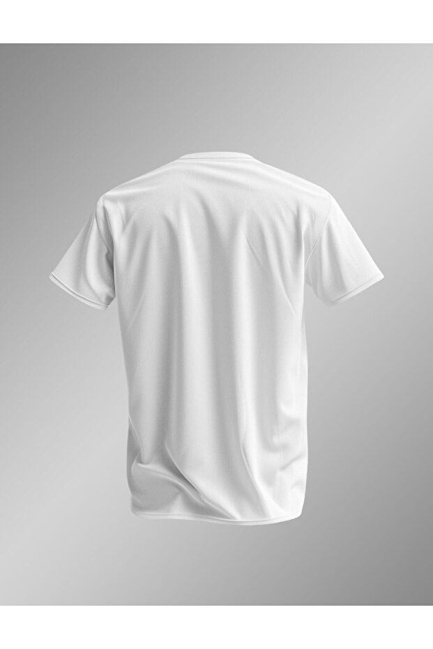 Sıfır Yaka Basic T-Shirt - 2