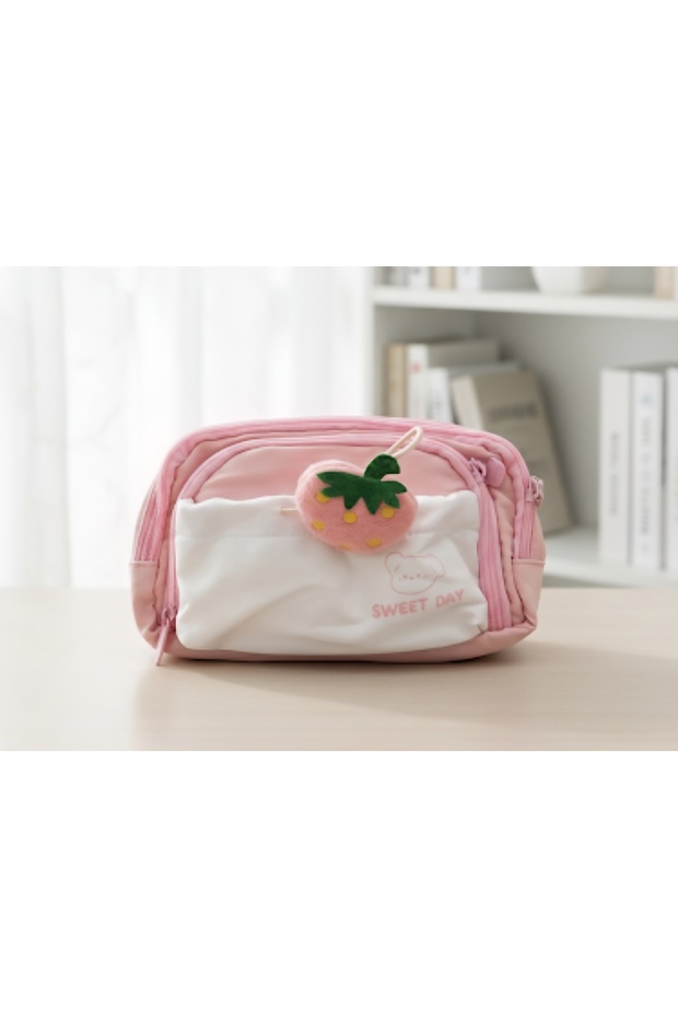 Special Canvas Large-Capacity Pen Holder Wallet Stylishly Designed Cute Gift Wallet Pen Holder