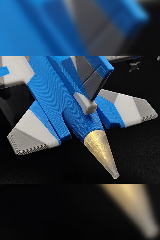 F-16 Savaş Uçağı Modeli | Koleksiyonluk Dekoratif Maket | 3D Tasarım - 3
