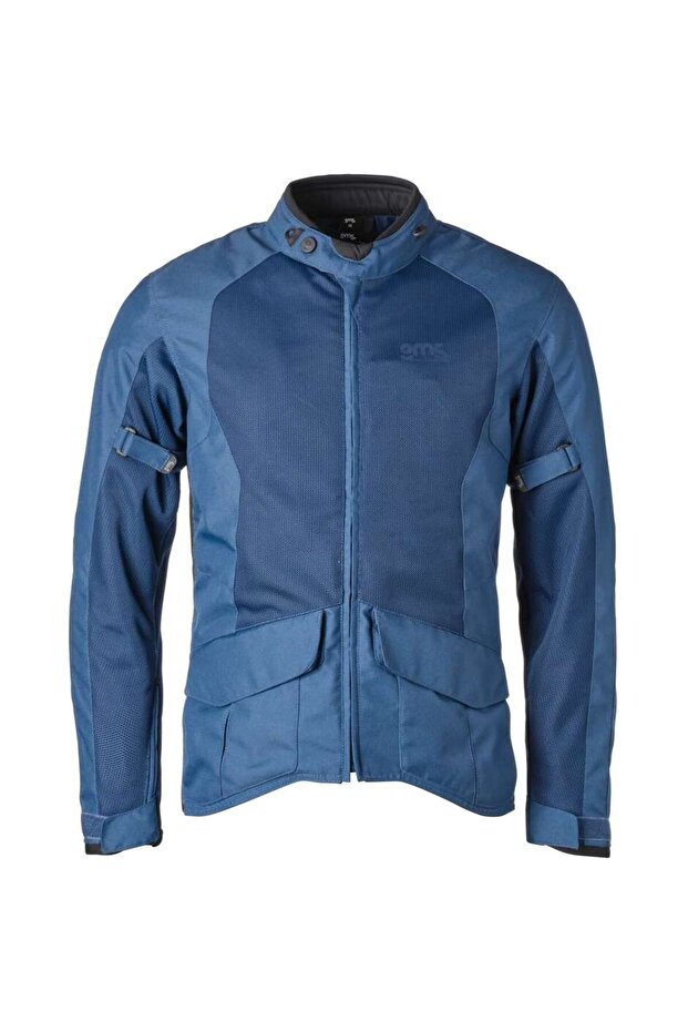 Fiftysix.7 Jacket LONG Navy Blue - 1