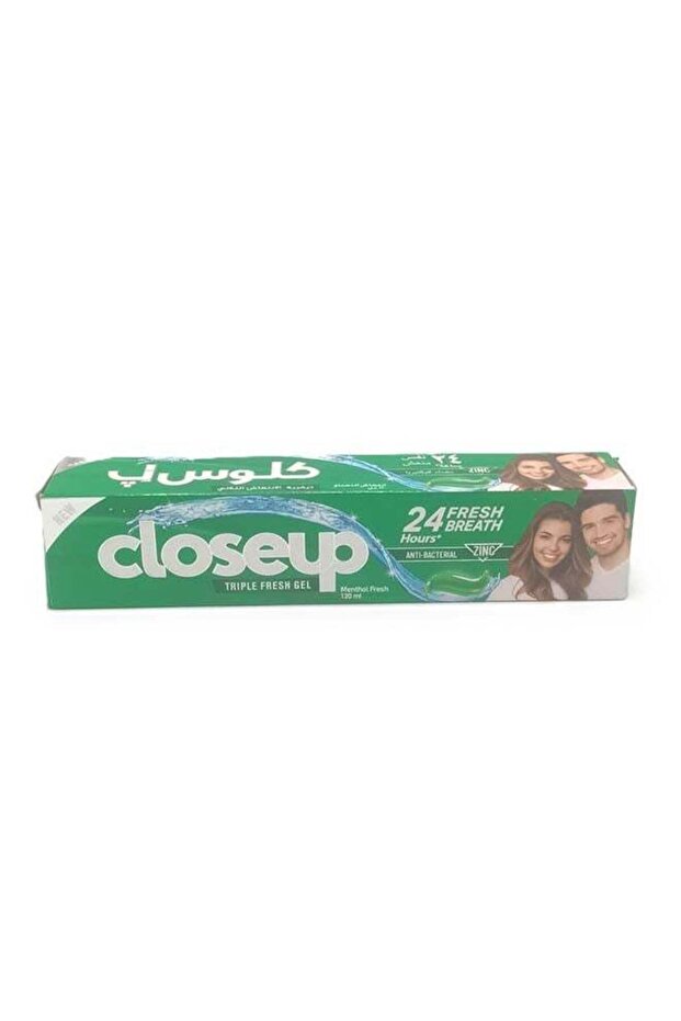 Triple Fresh Gel Toothpaste Menthol Fresh Green 120ml