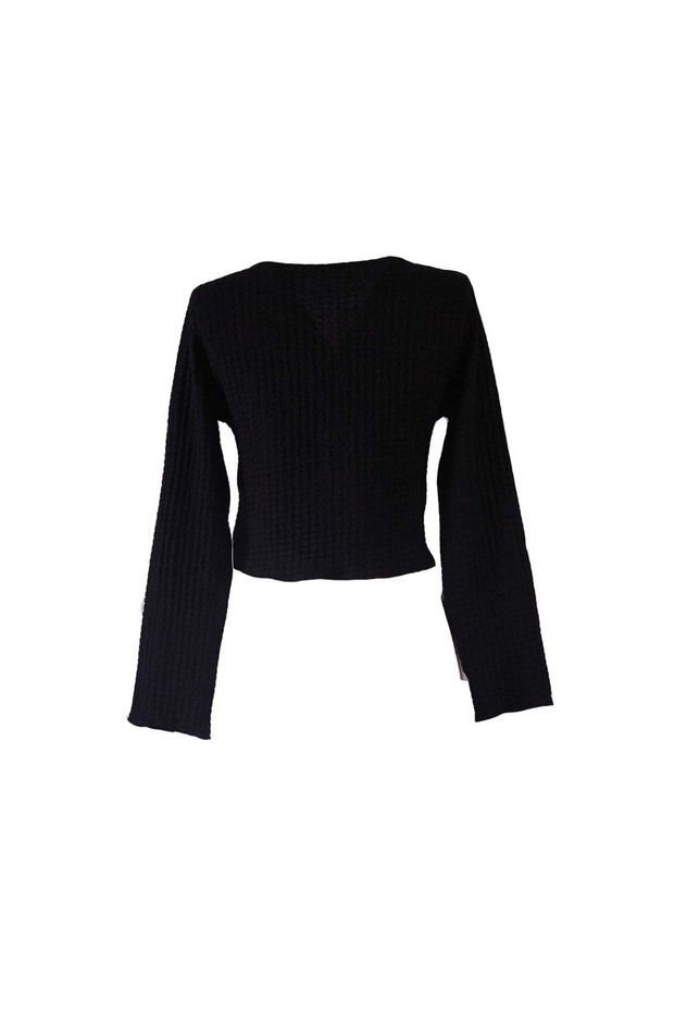 Siyah Kadın Bluz 6480 - 3