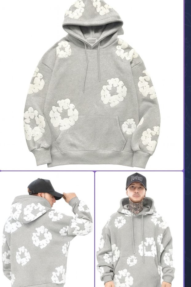 Unisex 3 Thread Embossed Printed Sweatshirt | Comfortable, High-Quality, and Modern Style in Everyday Outfits