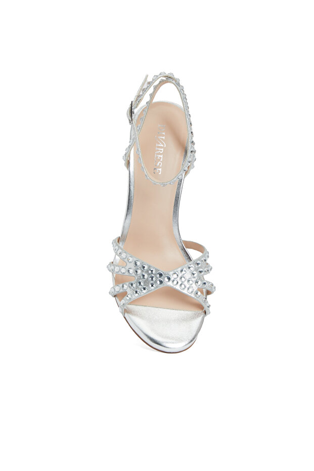 Silver Bantlı Kadın Sandalet - 4