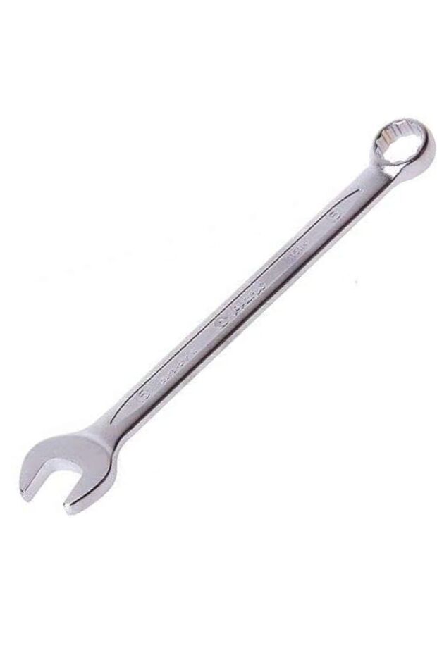 مفتاح ربط MASTER TOOL مقاس 11 مم - مفتاح ربط من فولاذ الكروم والفاناديوم، أداة يدوية مفتوحة النهاية وحلقة النهاية - 1