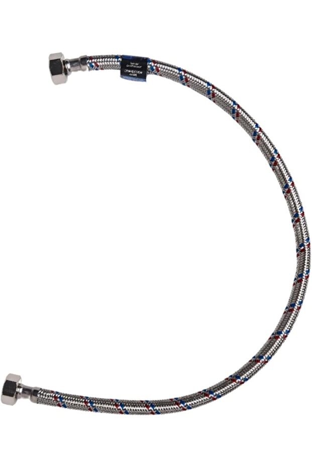 60CM Stainless Steel Flexible Water Hose – Durable, Leak-Resistant Design, Model RF-SSFH-60