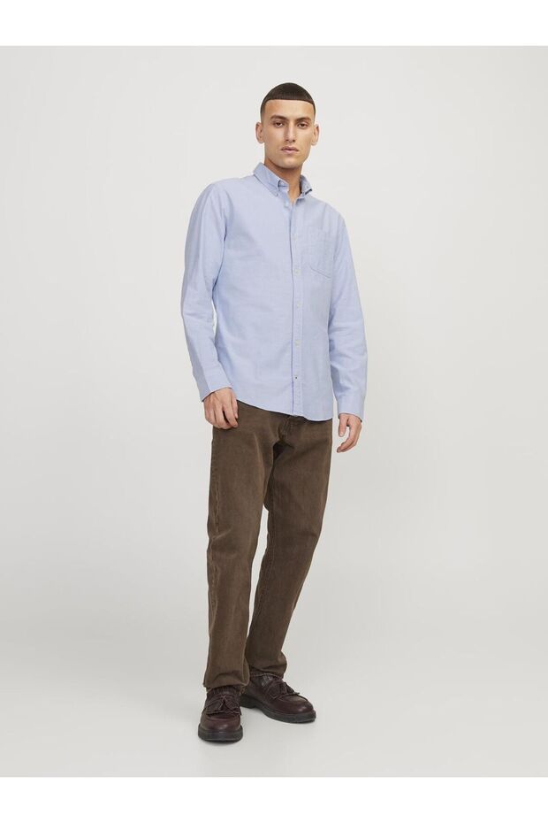 Freizeithemd Slim Fit Freizeithemd - 5