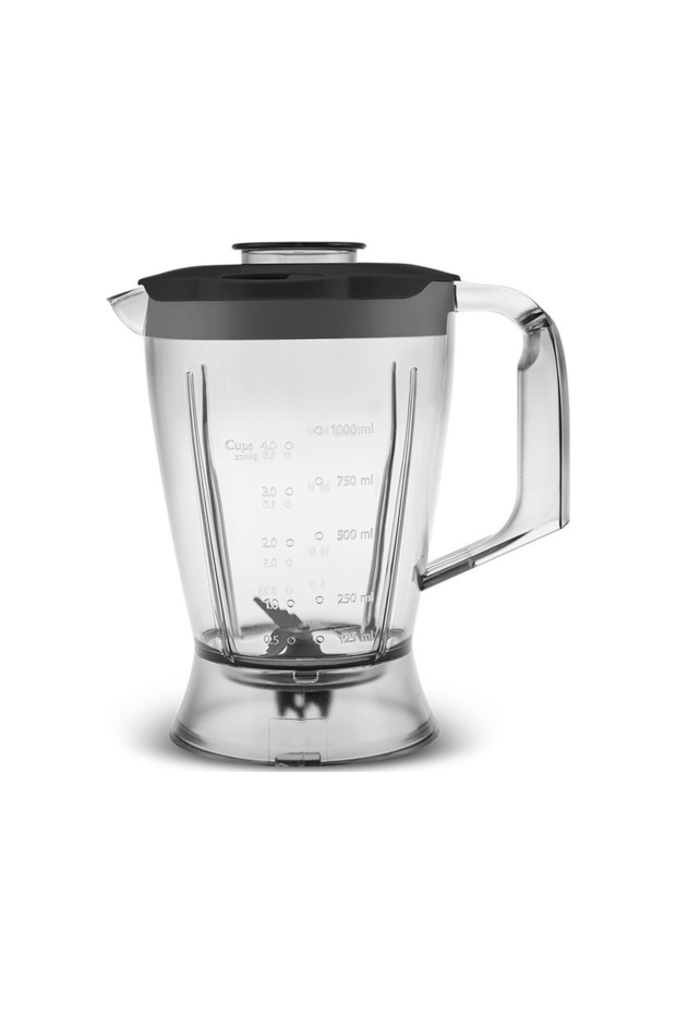 Functionall 2845H Blender Hazneli Mutfak Robotu Siyah - 4