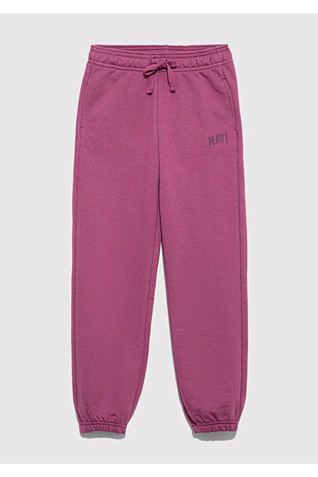 Logo Baskılı Kız Çocuk Eşofman Alt M7010041-70651 - 1