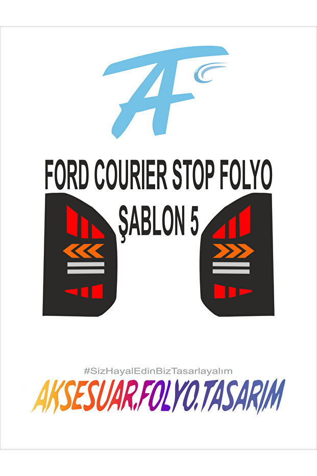 Ford Courier Stop Folyo 2014 Stop Folyo