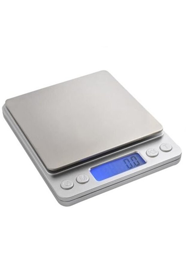Electronic kitchen scale 2 kg Silver - 2