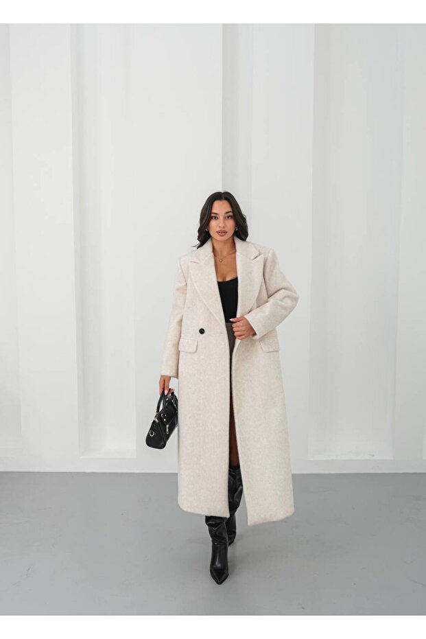 Premium Suni Tay Feather Padded Long Coat