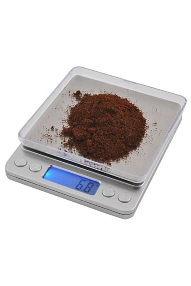 Electronic kitchen scale 2 kg Silver - 1